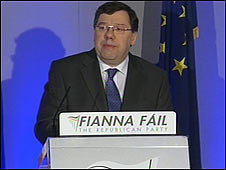 İrlanda Başbakanı Brian Cowen