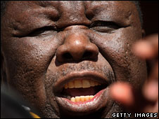 Lãnh tụ đối lập Zimbabwe Morgan Tsvangirai 