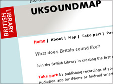 UK sound map