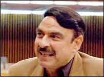 وفاقی وزیر شیخ رشید احمد