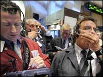 Pamje nga bursa e Nju Jorkut