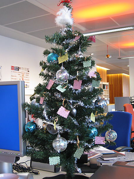 Santa's tree of planning