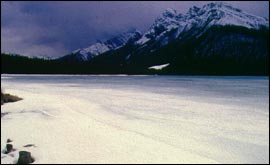 Actually, Lake Hell seems to be permanently frozen