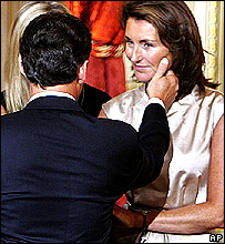 Nikolas Sarkozy ve eski eşi Cécilia Sarkozy