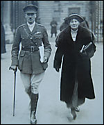 Frederick and wife Lizzie at Buckingham Palace