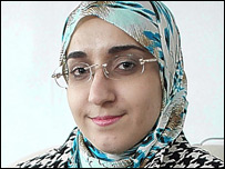 因状告美发店引起争议的穆斯林妇女布什拉·诺亚