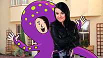 Tracy Beaker (Dani Harmer) has a panic attack