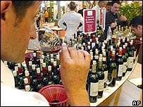 Degustação de vinhos