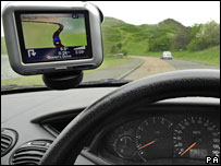 汽车卫星导航器