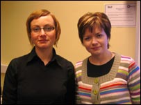 Joanna and Yuliya