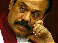 President Mahinda Rajapaksa
