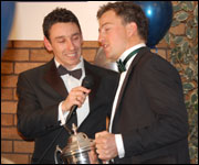 Phil Sharp thanks the Council for his award