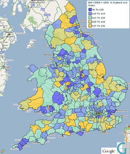 GDP England & Wales
