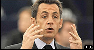 French president, Nicolas Sarkozy