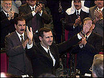 O presidente da Síria, Bashar al-Assad