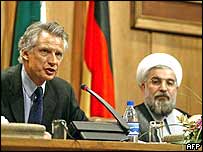 Ministři zahraničí Francie a Íránu