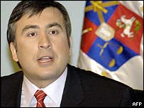 Preşedintele Georgiei, Mihail Saakashvili