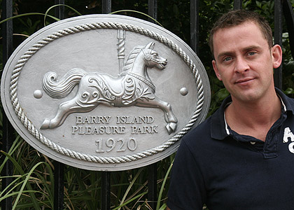 Out and about around Barry before the show