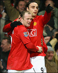 Rooney và Berbatov của ManU