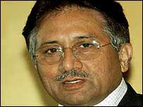 صدر پاکستان جنرل پرویز مشرف