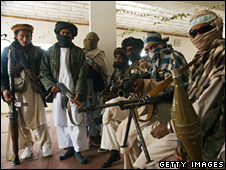 Afghan Taliban fighters