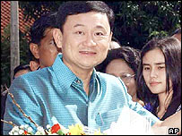 Primeiro-ministro deposto, Thaksin Shinawatra