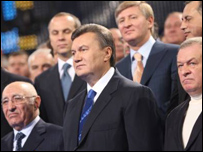 Віктор Янукович на з'їзді Партії регіонів