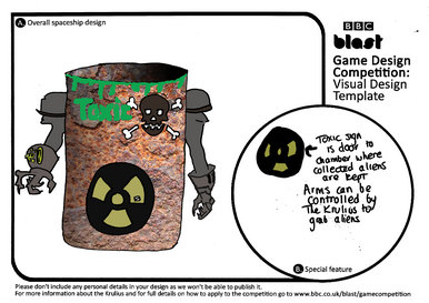 Spaceship-Visual Design