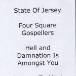 Copy of leaflet given out on the quayside.