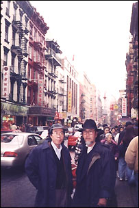 Trịnh Cung và Đinh Cường ở New York