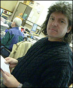 Vin, one of the Action Desk volunteers