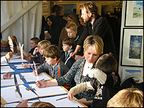 Workshop at last year's fair