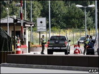 Ramstein Üssü kapısı