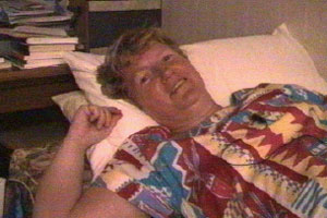 Jane watches the heavens erupt