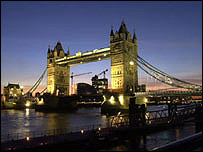 Tower Bridge is 'in' London