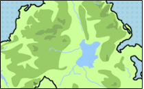 Map of Northern Ireland
