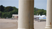 Columns at Barry Island