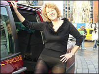 Monica Winfield without a skirt!