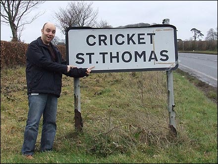 Adam Thomas at Cricket St Thomas