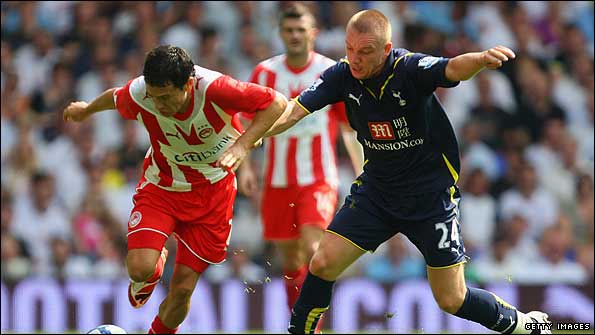 Tottenham v Olympiakos in a pre-season friendly