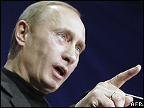 Владімір Путін не схильний вислуховувати настанови з Заходу