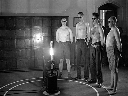 MPs getting a tan