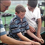 Young gardeners at work