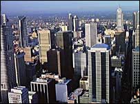 Melbourne skyline