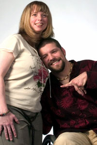 Laurence Clark and his wife, Adele