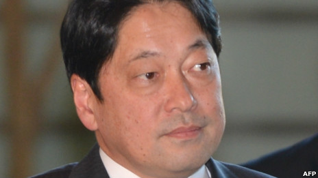 日本防衛大臣小野寺五典（資料照片）