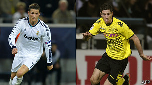 Cristiano Ronaldo y Robert Lewandowski