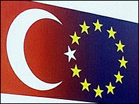 Türkiye ve AB bayrakları