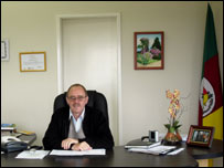 O prefeito de Arroio do Padre, Gilnei Fischer