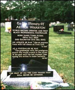 Grave of Arthur Wharton